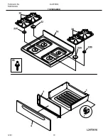 Предварительный просмотр 10 страницы Frigidaire GLGF388A Factory Parts Catalog