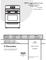 Предварительный просмотр 1 страницы Frigidaire GLGF388C Factory Parts Catalog