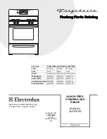 Frigidaire GLGFS75D Factory Parts Catalog preview