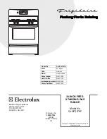 Frigidaire GLGFZ376F Factory Parts Catalog preview