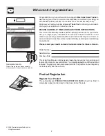 Предварительный просмотр 2 страницы Frigidaire GLGFZ376FC Important Safety Instructions Manual