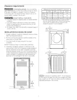 Предварительный просмотр 7 страницы Frigidaire GLGQ2170KE0 Installation Instructions Manual