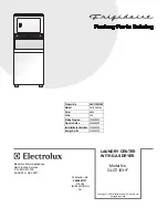 Предварительный просмотр 1 страницы Frigidaire GLGT1031F Factory Parts Catalog