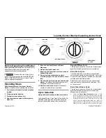 Preview for 1 page of Frigidaire GLGT1142CS1 Operating Instructions