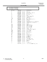 Preview for 17 page of Frigidaire GLHS237ZA Factory Parts Catalog