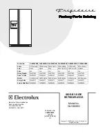 Предварительный просмотр 1 страницы Frigidaire GLHS68EG Factory Parts Catalog