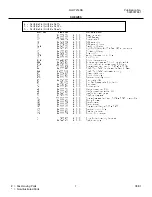 Предварительный просмотр 7 страницы Frigidaire GLHT214RA Factory Parts Catalog