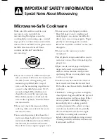 Preview for 7 page of Frigidaire GLMB186C Use & Care Manual