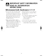 Preview for 8 page of Frigidaire GLMB186C Use & Care Manual