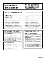 Предварительный просмотр 9 страницы Frigidaire GLMB209D Installation Instructions Manual