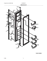 Предварительный просмотр 2 страницы Frigidaire GLRS233ZD Factory Parts Catalog