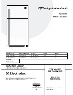 Frigidaire GLRT181SA Factory Parts Catalog preview