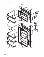 Предварительный просмотр 2 страницы Frigidaire GLRT183TDQ4 Factory Parts Catalog