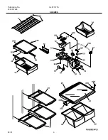 Предварительный просмотр 6 страницы Frigidaire GLRT187TA Factory Parts Catalog