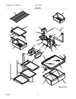 Предварительный просмотр 8 страницы Frigidaire GLRT188WD Factory Parts Catalog