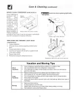 Предварительный просмотр 19 страницы Frigidaire GLRT212IDW7 Use & Care Manual