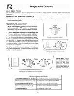 Предварительный просмотр 11 страницы Frigidaire GLRT215RBW2 Use & Care Manual