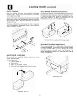 Предварительный просмотр 13 страницы Frigidaire GLRT215RBW2 Use & Care Manual