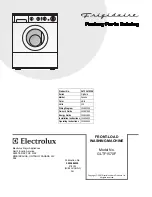 Frigidaire GLTF1570F Factory Parts Catalog предпросмотр