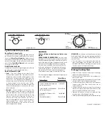 Предварительный просмотр 2 страницы Frigidaire GLWS1233AS3 Operating Instructions Manual