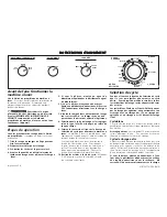 Preview for 3 page of Frigidaire GLWS1439FS - WSHR 14CYC 3SPD Xtra Rinse F-G Operating Instructions