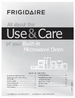 Frigidaire GMBD3068AD Use & Care Manual preview