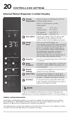 Предварительный просмотр 20 страницы Frigidaire GRFC2353AD Use & Care Manual