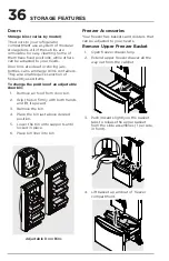 Предварительный просмотр 36 страницы Frigidaire GRFC2353AD Use & Care Manual