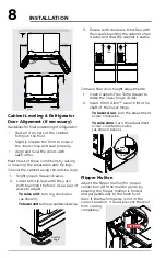 Предварительный просмотр 8 страницы Frigidaire GRMC2273CD Use & Care Manual