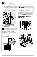 Предварительный просмотр 10 страницы Frigidaire GRMC2273CD Use & Care Manual