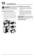 Предварительный просмотр 12 страницы Frigidaire GRMC2273CD Use & Care Manual