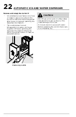 Предварительный просмотр 22 страницы Frigidaire GRMC2273CD Use & Care Manual