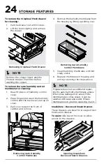 Предварительный просмотр 24 страницы Frigidaire GRMC2273CD Use & Care Manual