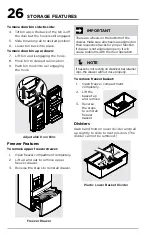 Предварительный просмотр 26 страницы Frigidaire GRMC2273CD Use & Care Manual