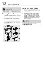 Предварительный просмотр 12 страницы Frigidaire GRMC2273CF Use & Care Manual