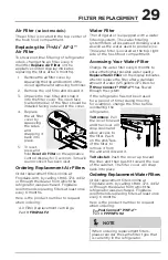 Предварительный просмотр 29 страницы Frigidaire GRMC2273CF Use & Care Manual