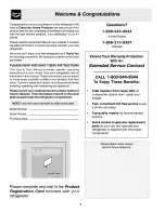 Preview for 2 page of Frigidaire GS23HSZBB0 Use & Care Manual