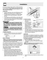 Preview for 4 page of Frigidaire GS23HSZBB0 Use & Care Manual