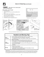 Preview for 20 page of Frigidaire GS23HSZDW3 Use & Care Manual