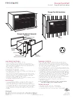 Preview for 3 page of Frigidaire Home Comfort FRA124HT1 Specifications