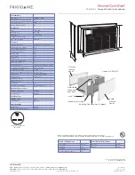 Preview for 2 page of Frigidaire Home Comfort
FRA124HT2 Product Specifications