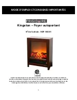 Preview for 6 page of Frigidaire Kingston KSF-1/0301 Important Instructions & Operating Manual