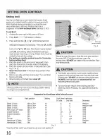 Preview for 16 page of Frigidaire LFEF3016NBA Use & Care Manual