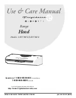 Frigidaire LFEV30FE Use And Care Manual preview