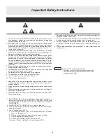 Preview for 3 page of Frigidaire LFEV30FE Use And Care Manual