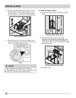 Предварительный просмотр 8 страницы Frigidaire LGUB2642LF Use & Care Manual