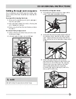 Предварительный просмотр 9 страницы Frigidaire LGUB2642LF Use & Care Manual