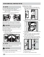 Предварительный просмотр 10 страницы Frigidaire LGUB2642LF Use & Care Manual