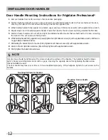 Предварительный просмотр 12 страницы Frigidaire LGUB2642LF Use & Care Manual