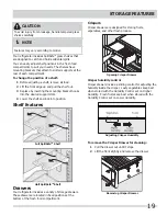 Предварительный просмотр 19 страницы Frigidaire LGUB2642LF Use & Care Manual